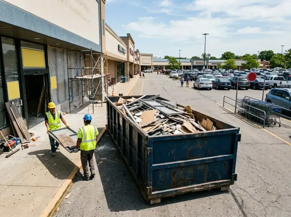 retail-store-renovation-debris-003 — frequently asked questions, Roll-off Dumpster Rentals in Angels, CA